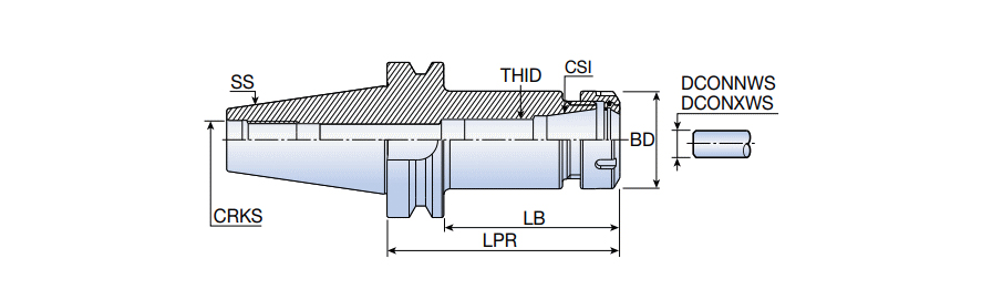 BT50 FC ER40X150