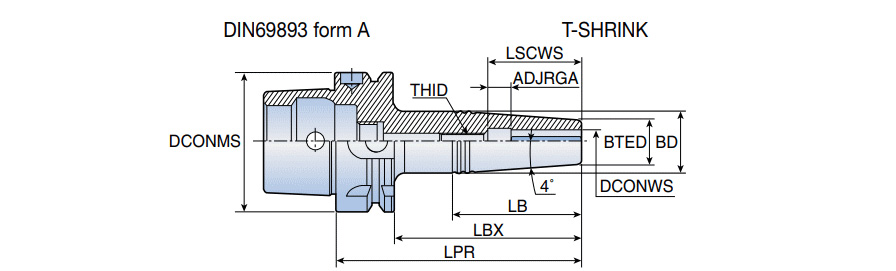 HSK A63 SRK 12X50 CX