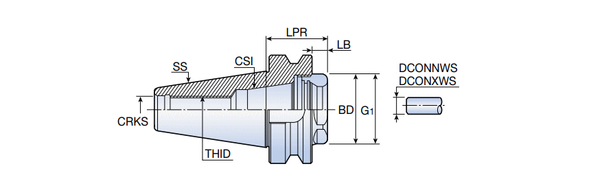 BT50 ER 32 SHORT